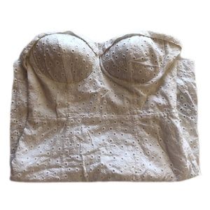 forever 21 mini dress in white